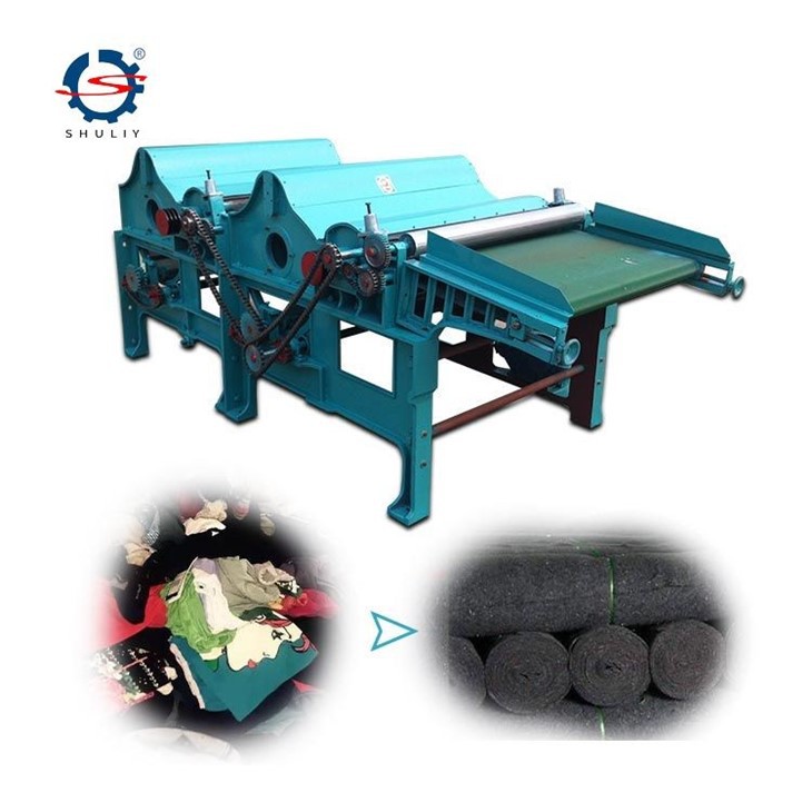 textile fabric waste recycling machine6
