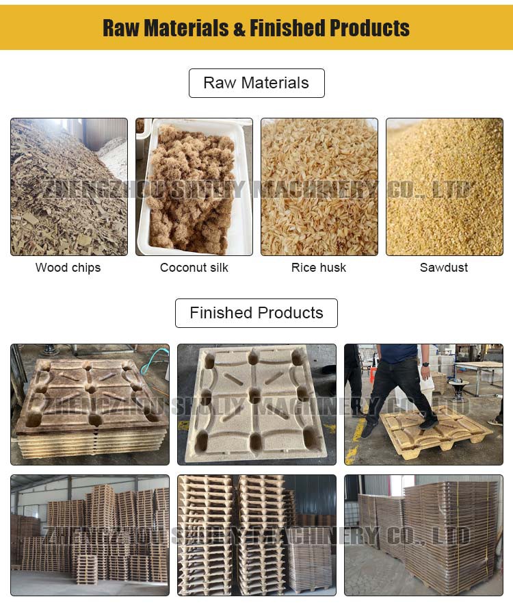 Compressed wood block making machine Compressed wood block making machine